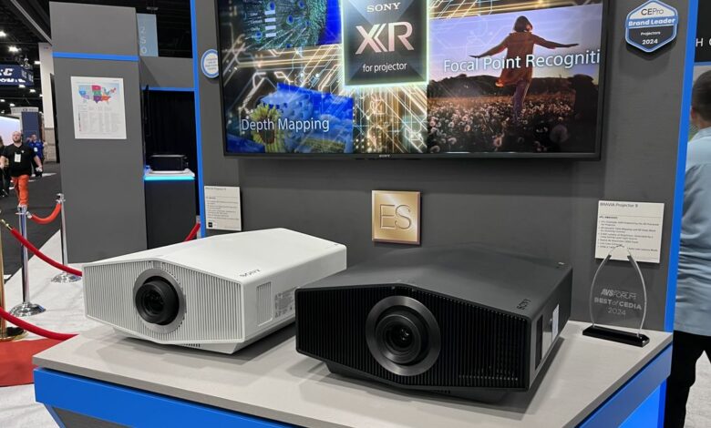 Sony introduces two new high-end 4K projectors to complement its powerful AV line-up for 2024