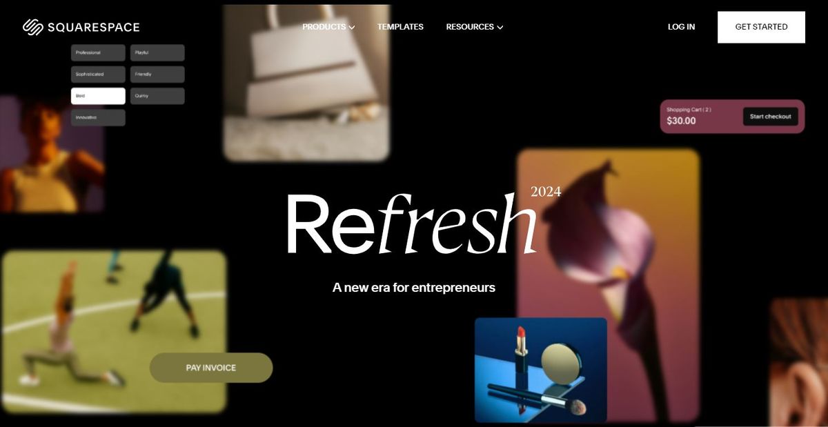 Squarespace Refresh 2024 gives entrepreneurs AI-powered tools to simplify website building and management, increase creativity and online presence, and transform the way businesses build and manage their digital identity.