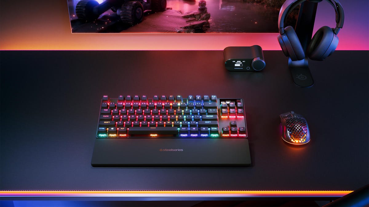 SteelSeries Apex Pro Gen 3 Boosts Its Magnetic Switches