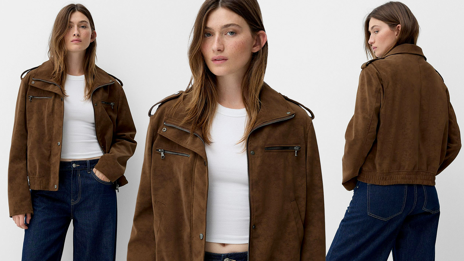 Suede season is officially here, the jacket that’s everywhere this fall