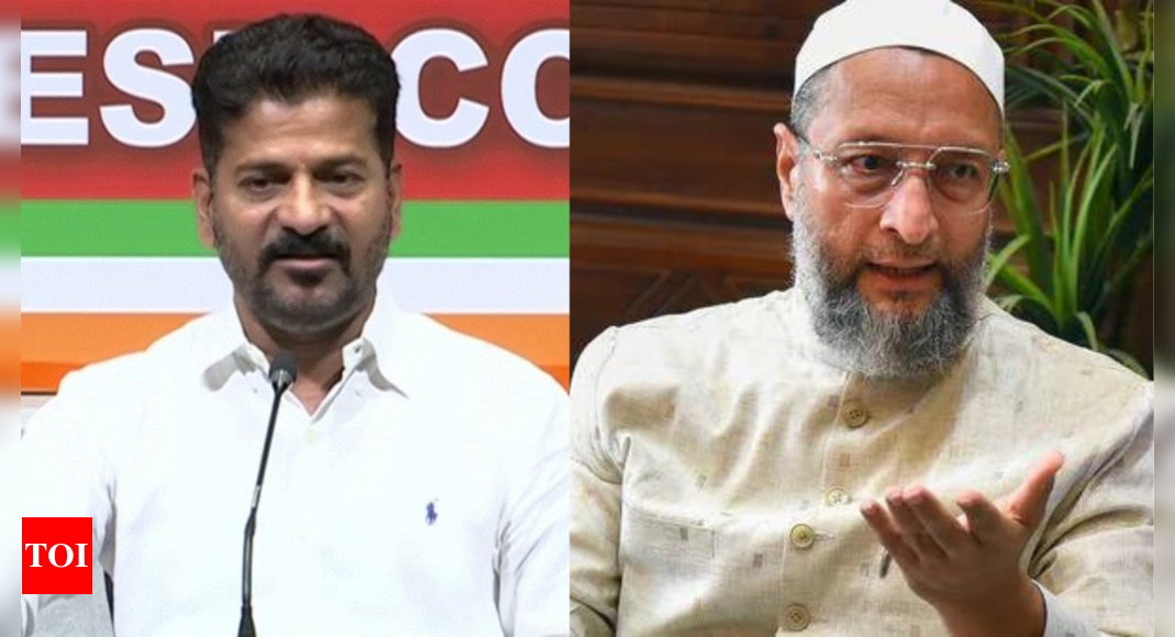 Telangana CM Revanth Reddy praises Owaisi’s advocacy for the poor, calls for strong opposition | India News – Times of India