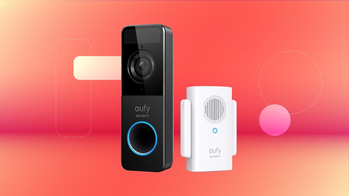 This Eufy Video Doorbell and Chime is now available for just  at QVC