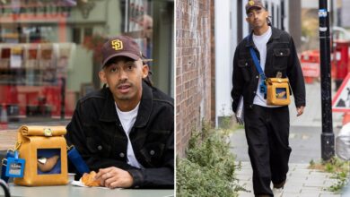 ‘This is so cute,’ shoppers cry as Rizzle Kicks star models carry Lidl ‘croissant bag’