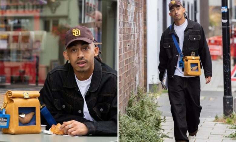 ‘This is so cute,’ shoppers cry as Rizzle Kicks star models carry Lidl ‘croissant bag’