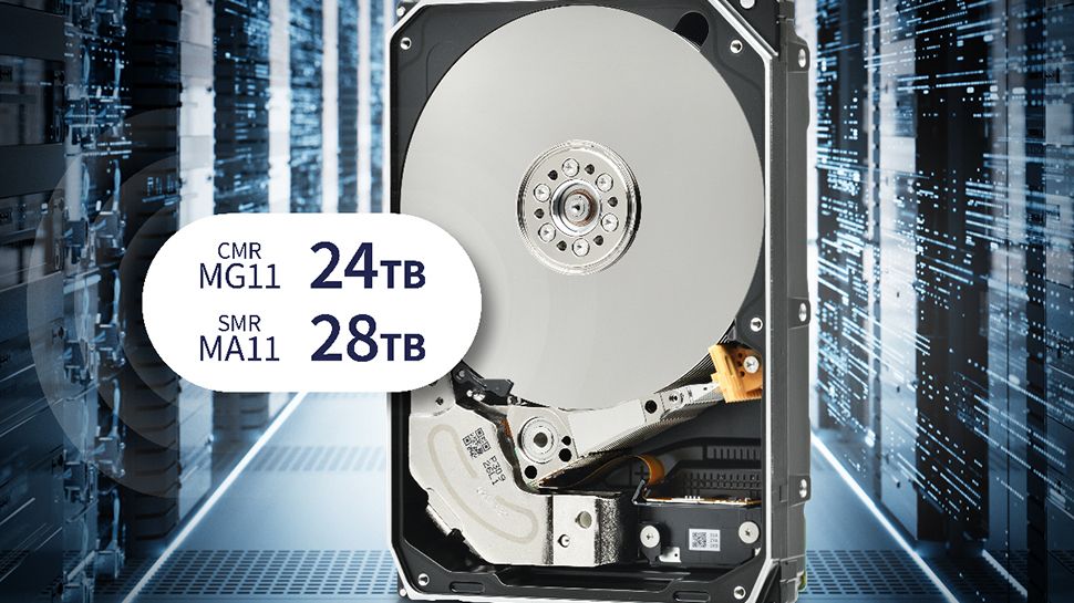 Toshiba unveils 28TB hard drive to compete with Western Digital and Seagate — but is it too late for the Japanese company?