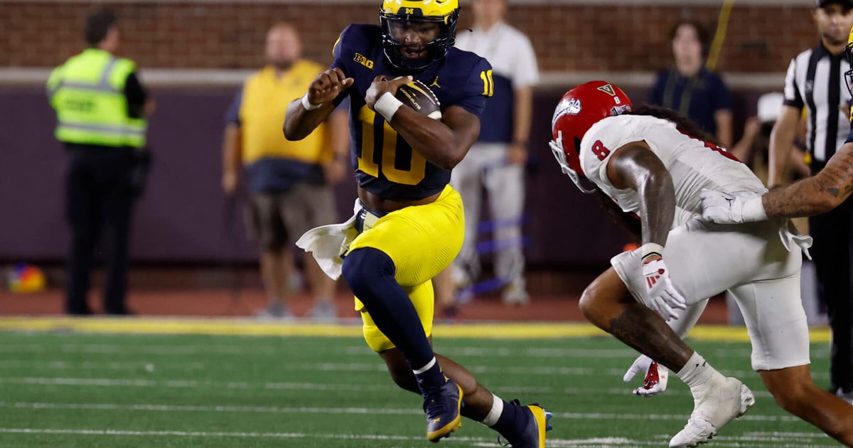 Michigan’s Alex Orji is a one in a million athlete. Now it’s time to prove he can play QB