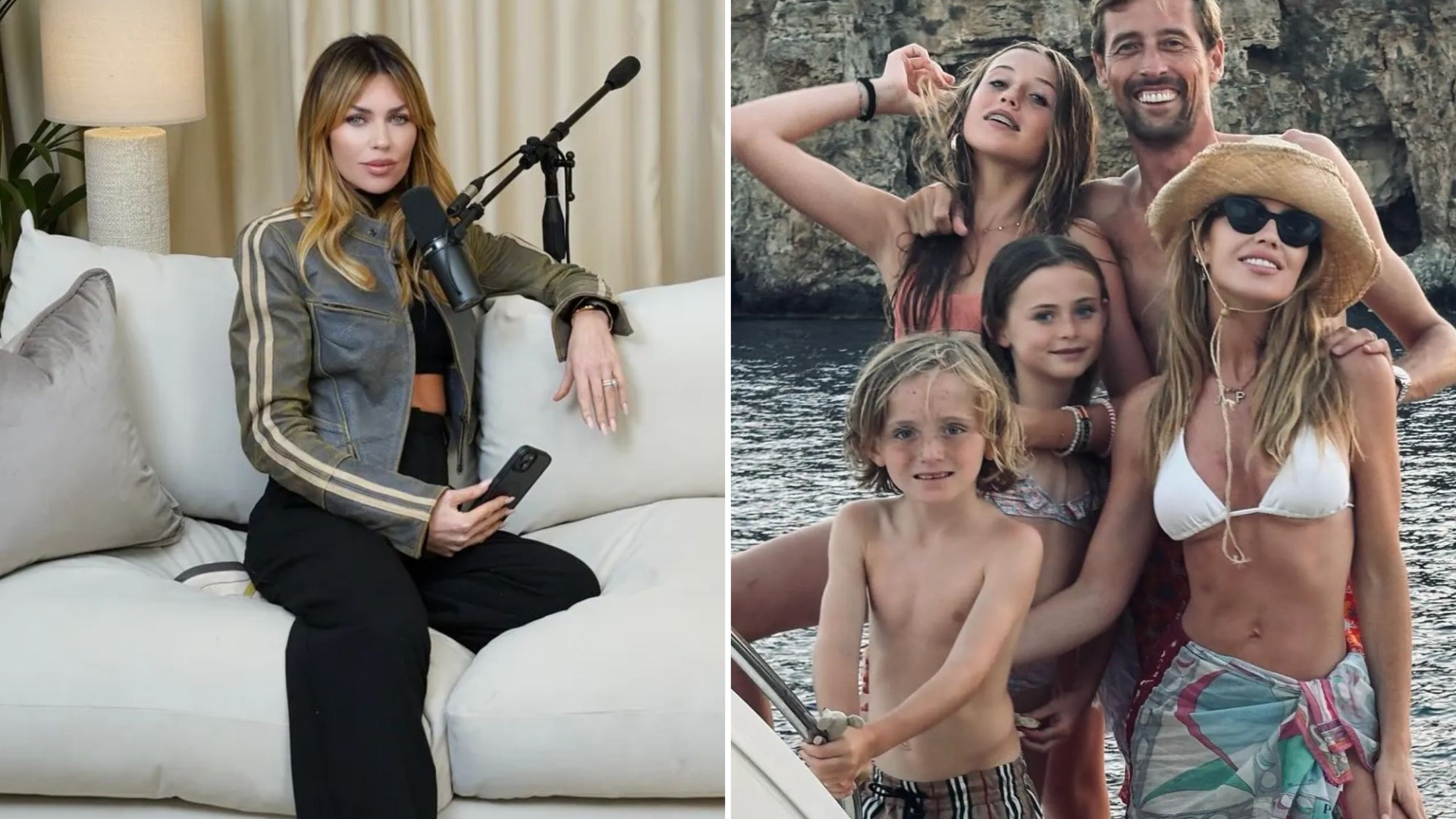 We have 4 children in 4 different schools and it’s so hectic, says Abbey Clancy