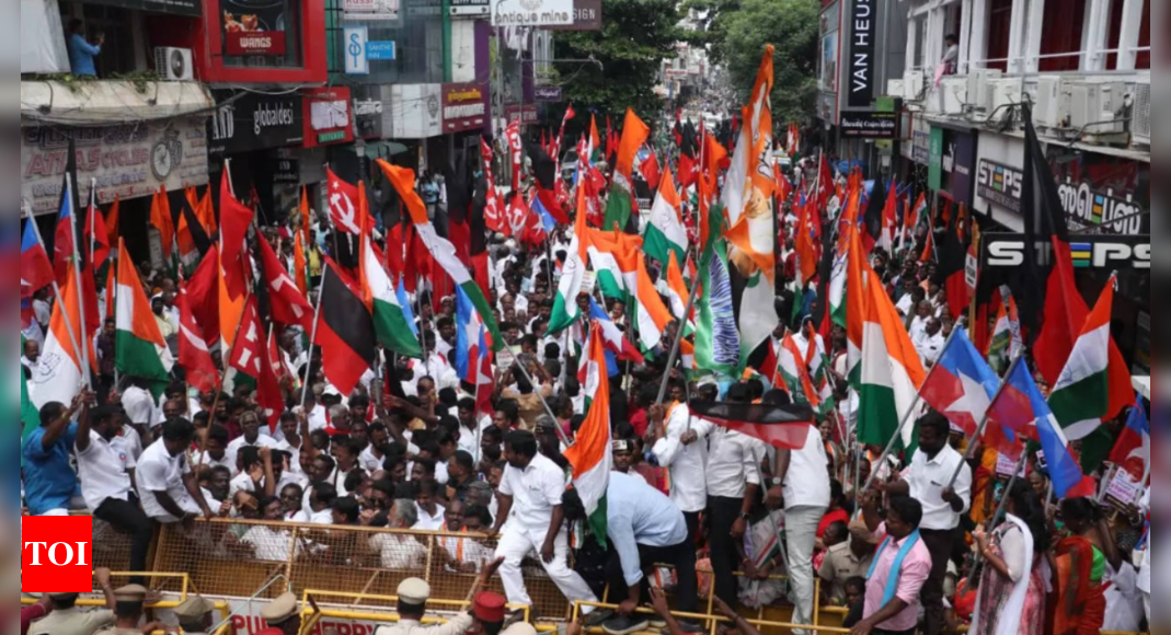 Why INDIA Bloc Called For Bandh In Puducherry | India News – Times of India