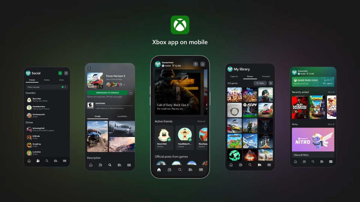 Xbox and Game Pass apps are combined into one app on iOS and Android