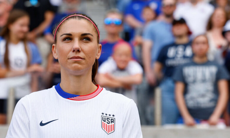 USWNT, NWSL star Alex Morgan announces retirement from soccer, pregnant with second child