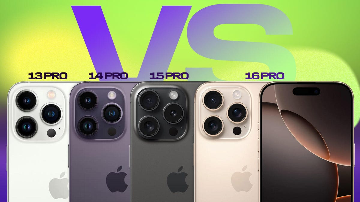 iPhone 16 Pro vs 15 Pro vs 14 Pro vs 13 Pro: Should you upgrade this year?