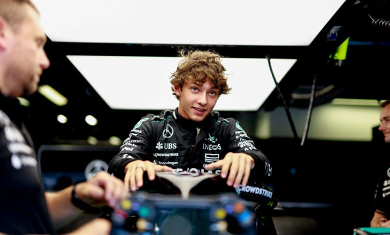 Mercedes F1’s Andrea Kimi Antonelli prepares to succeed, not replace, Lewis Hamilton