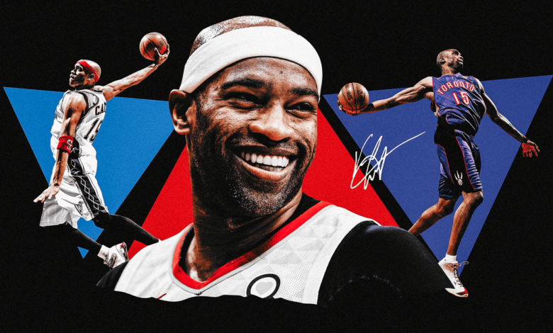 Vince Carter reaches the Hall of Fame, with grace alongside his jaw-dropping verticality