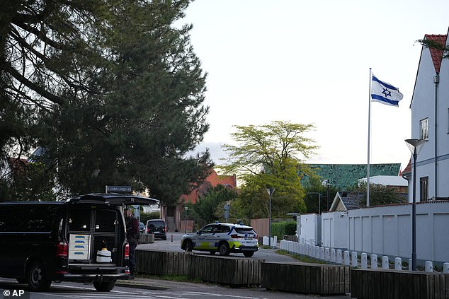 Two explosions rock the ‘immediate area’ of the Danish Israeli embassy as global tensions rise after Iranian missile attack