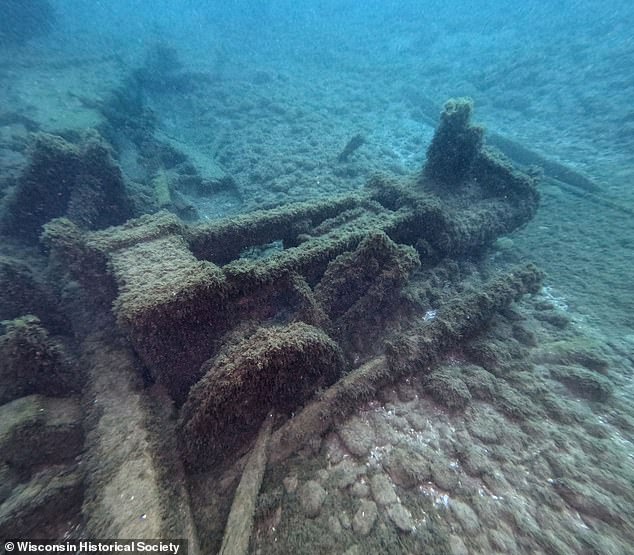 The long-lost John Evenson shipwreck is discovered in Lake Michigan after sinking nearly 130 years ago