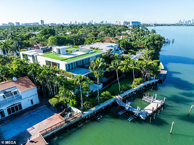 A look at Victoria and David Beckham’s £60m Miami mega-mansion: Couple ‘are splashing out on the huge property’ with nine bedrooms, a rooftop bar, and stunning views of Biscayne Bay