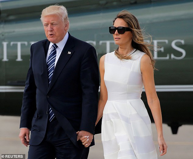 Melania Trump explains the real reason why she punched Donald’s hand away during a trip to Israel in a new book