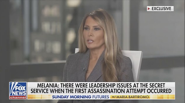 Melania Trump reveals what she really thinks about the ‘top levels’ of the Secret Service and whether they can protect her husband