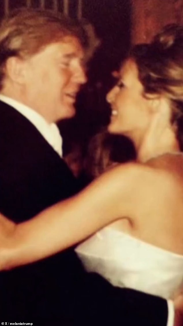 Melania Trump reveals reasons she fell in love with husband Donald in gushing video days after revealing her support for abortion rights