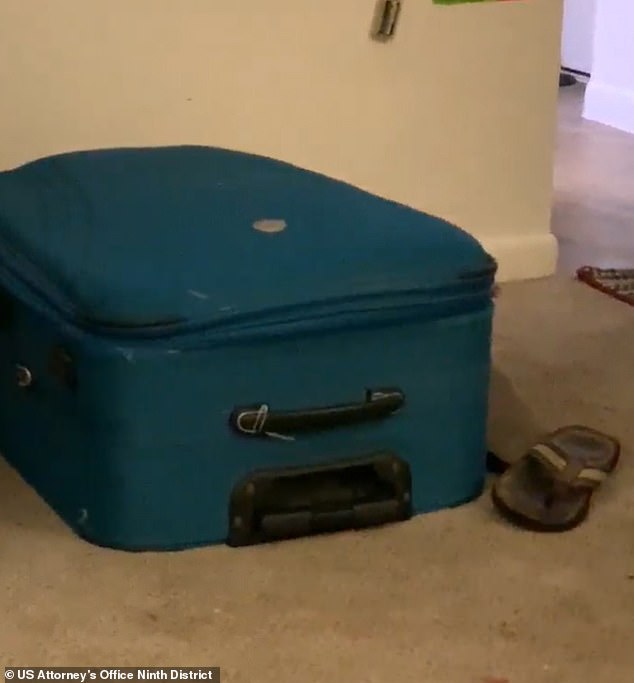 Horrifying video shows friend trapped in suitcase begging ‘I can’t breathe’ as his killer girlfriend films him