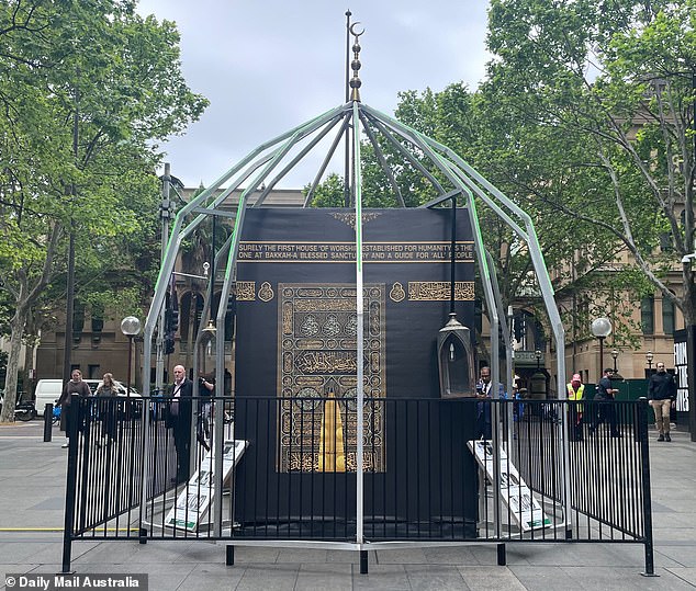 A new landmark is suddenly appearing in the heart of Sydney CBD on Martin Place – so what is it?