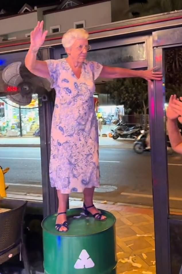 Dancing grandmother becomes a TikTok sensation after dancing on a table at a steak restaurant in Turkey