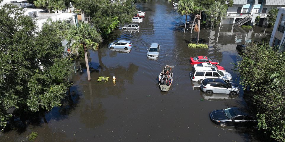 Hurricane Milton aftermath: Incredible moment lonely child was rescued from deep water, as death toll rockets