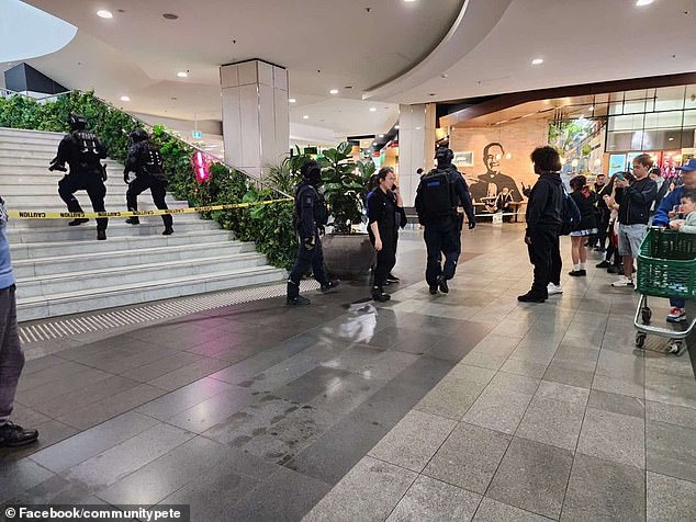 Stabbing incident in Westfield shopping center, with three young boys rushed to hospital