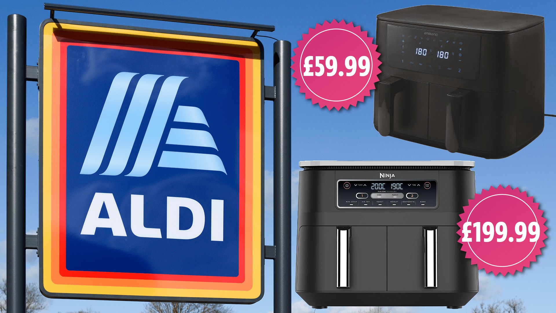 Aldi’s Ninja air fryer dupe returns to stores in just days – and it’s £140 cheaper