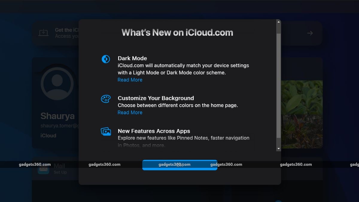 Apple is bringing dark mode support and other new features to iCloud