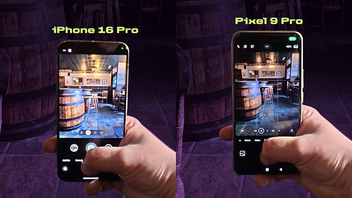 Camera comparison iPhone 16 Pro vs Pixel 9 Pro – Video