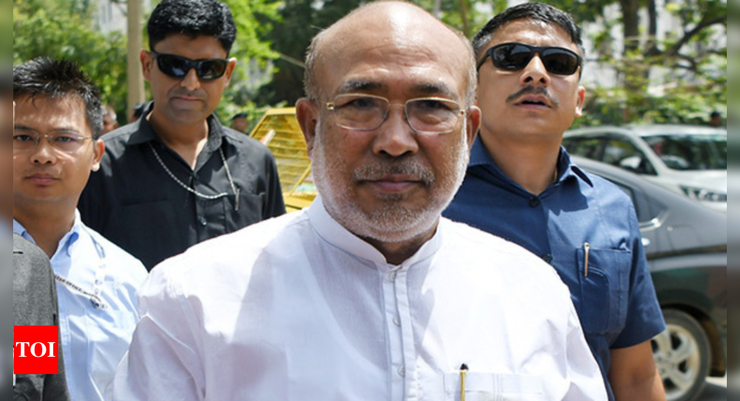 Center to hold crucial meetings to tackle ethnic violence in Manipur: CM | India News – Times of India