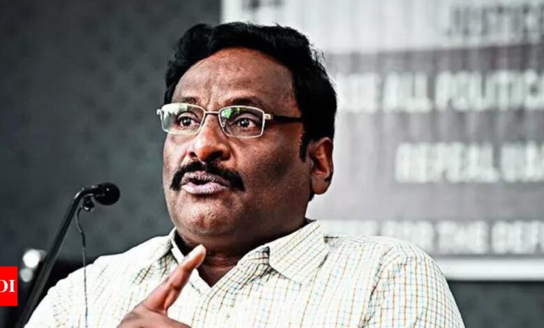 GN Saibaba, DU professor cleared of Naxal links after 10-year ordeal, dies – Times of India