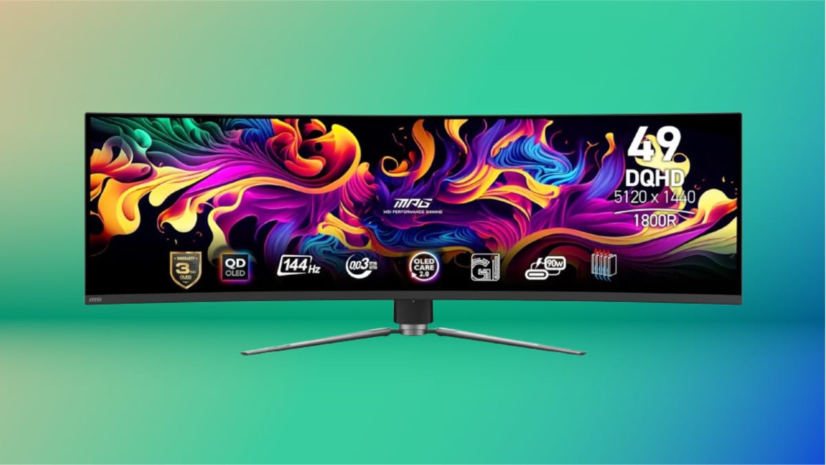 Get this MSI OLED Curved Gaming Monitor for 23% while this Prime Day deal lasts