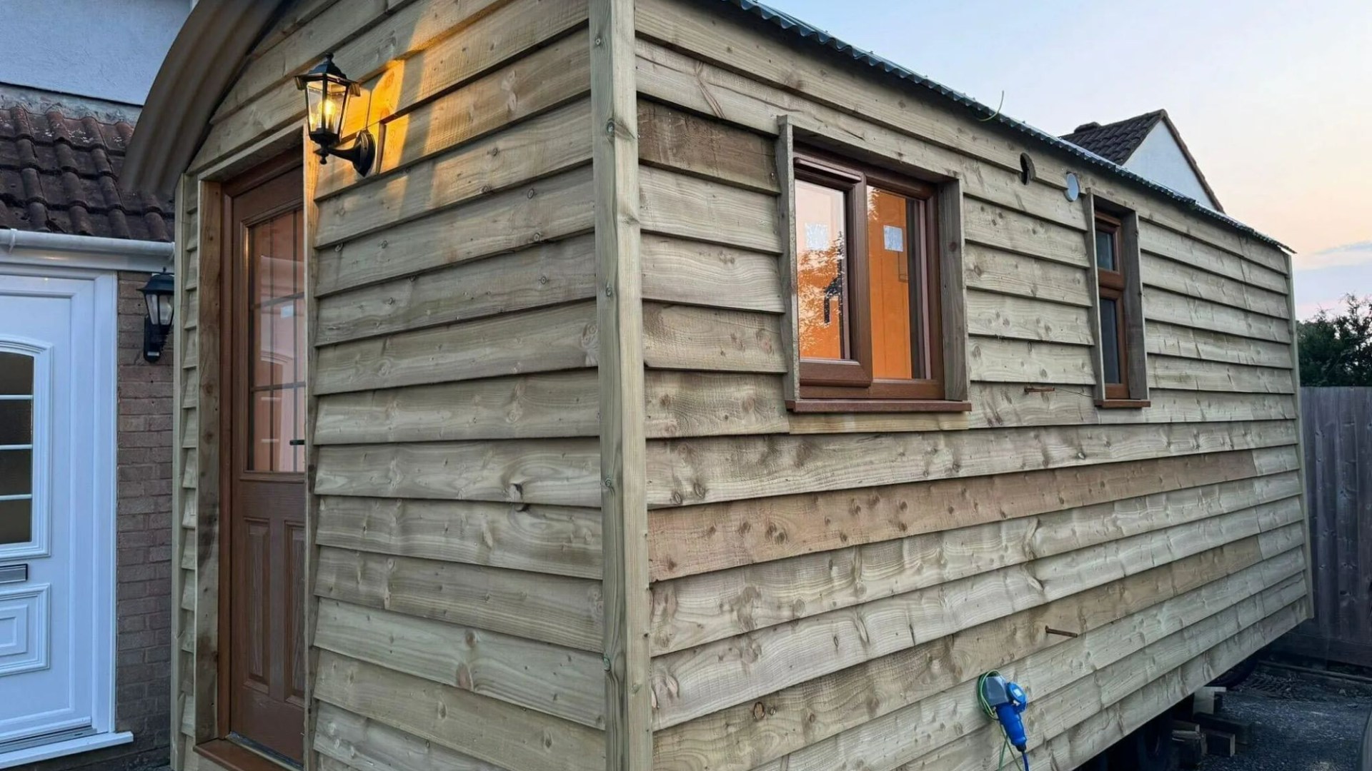 I can’t afford an extension so I bought a shepherd’s hut to turn into a guest room