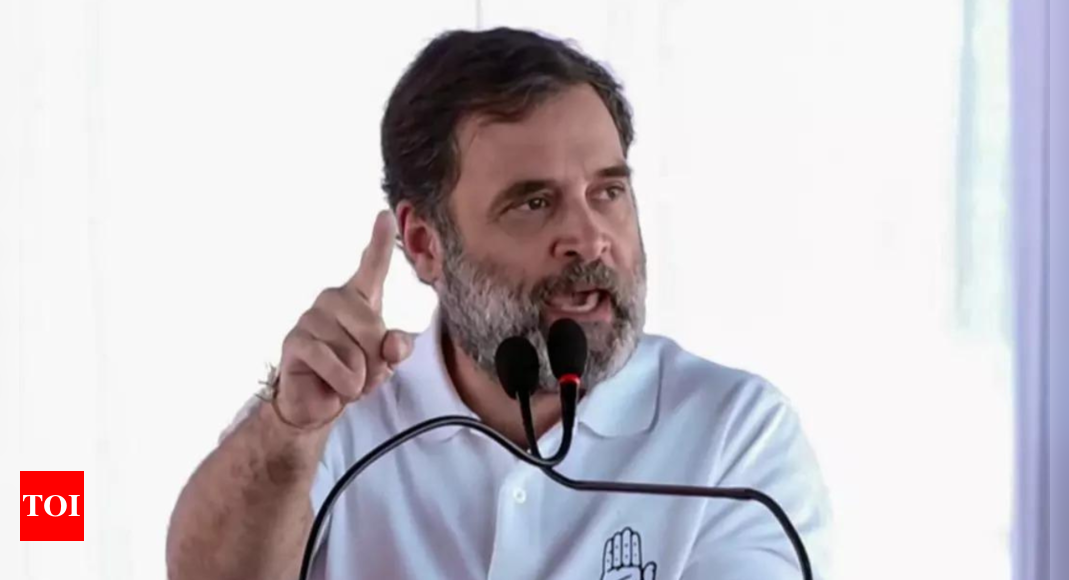 ‘If arrogance and lack of grace had a face’: BJP questions Rahul Gandhi’s absence after polls | India News – Times of India