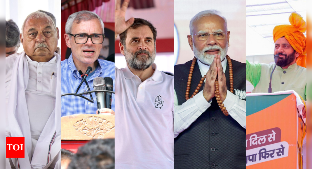 J&K and Haryana election results: winners and losers of this election season | India News – Times of India