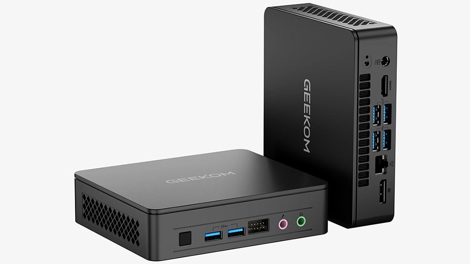 Makers rejoice! This mini PC has a rare expansion connector that no competitor offers: the 9-pin port is located on the front of the Geekom device and can be useful for some great DIY projects