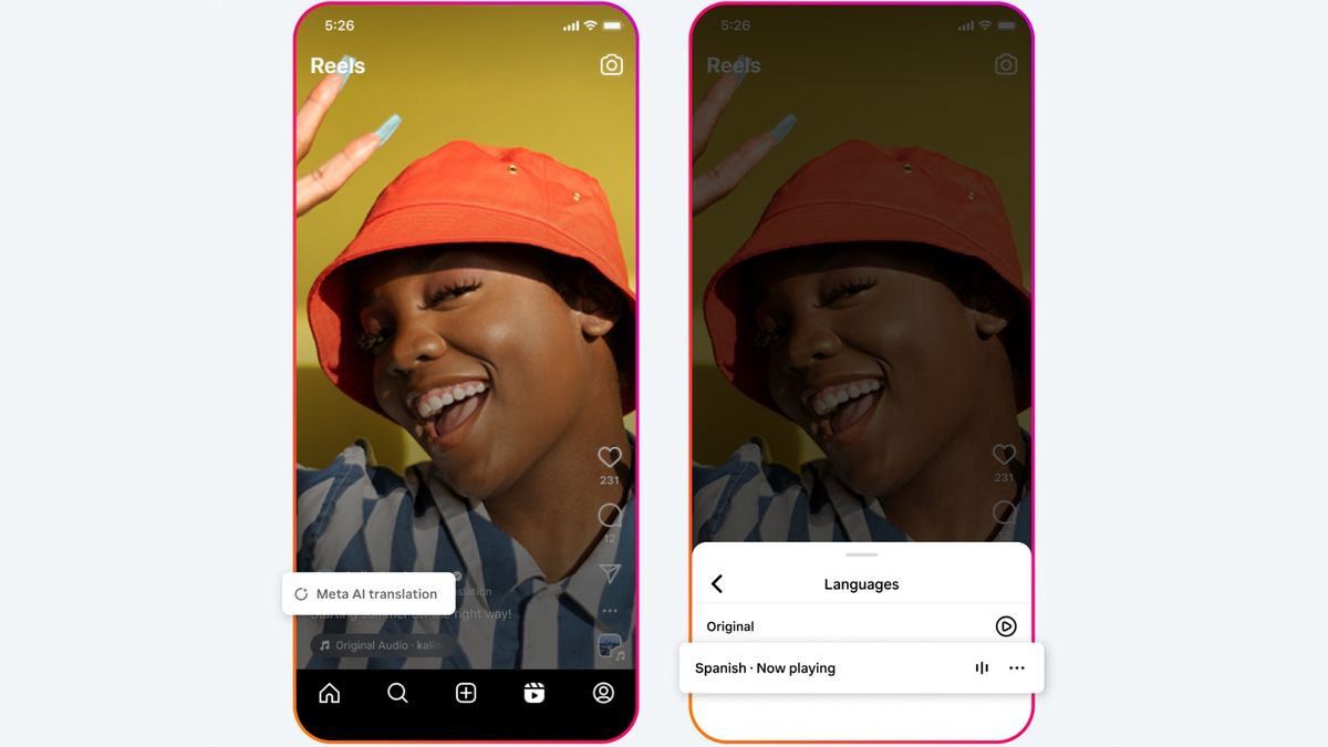 Meta announces an AI translation tool that could change the way you look at Instagram and Facebook Reels forever