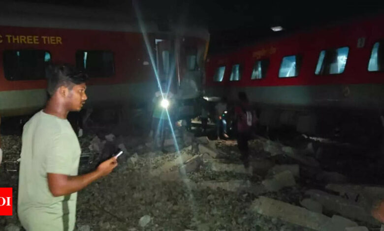 Mysuru-Darbhanga Express Express train was traveling at a speed of 75 kmph when it collided with a freight train: What we know so far | India News – Times of India