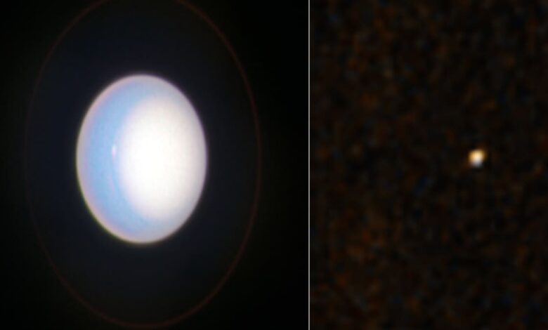 NASA’s Hubble and New Horizons join forces to observe Uranus