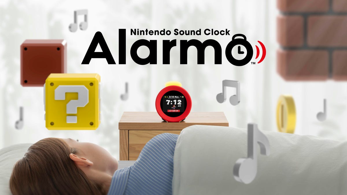 Nintendo just made an alarm clock called Alarmo