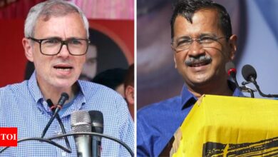 Omar Abdullah can consult me ​​if he faces problems in running a ‘half-state’: Arvind Kejriwal | India News – Times of India