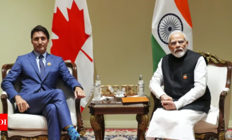 PM Modi meets Justin Trudeau, but no ‘substantive discussions’ – Times of India