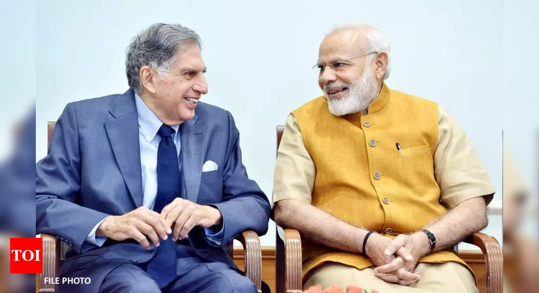 PM Modi mourns Ratan Tata, calls him ‘visionary business leader, compassionate soul’ | India News – Times of India