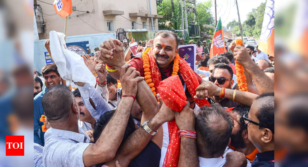 Quantum of consolation for BJP: Defeated but best show yet | India News – Times of India