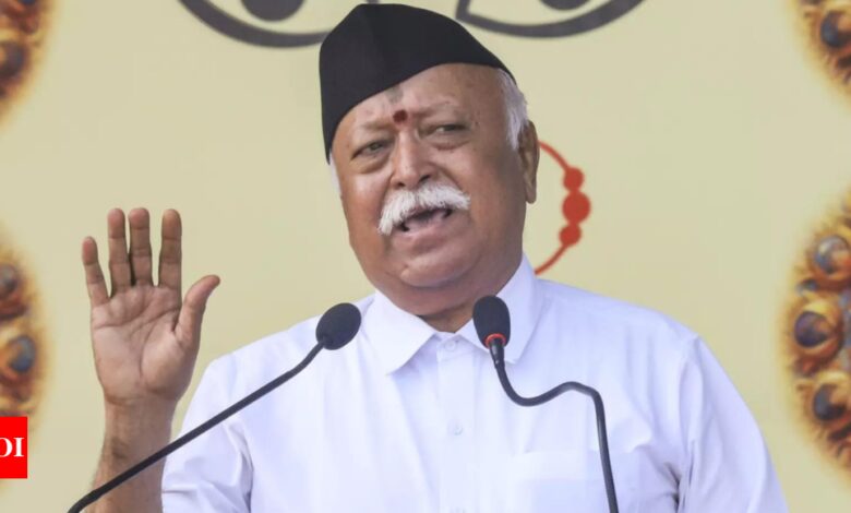 RSS’ 100th Foundation Day: Full text of speech by Mohan Bhagwat | India News – Times of India