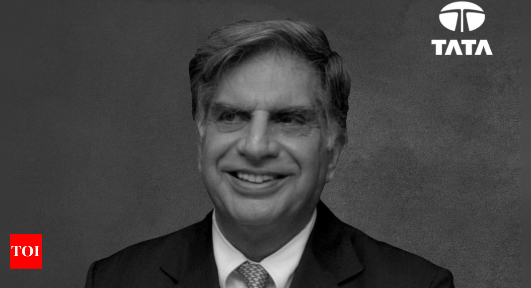 Ratan Tata dies at 86: full statement from Tata Sons | India News – Times of India