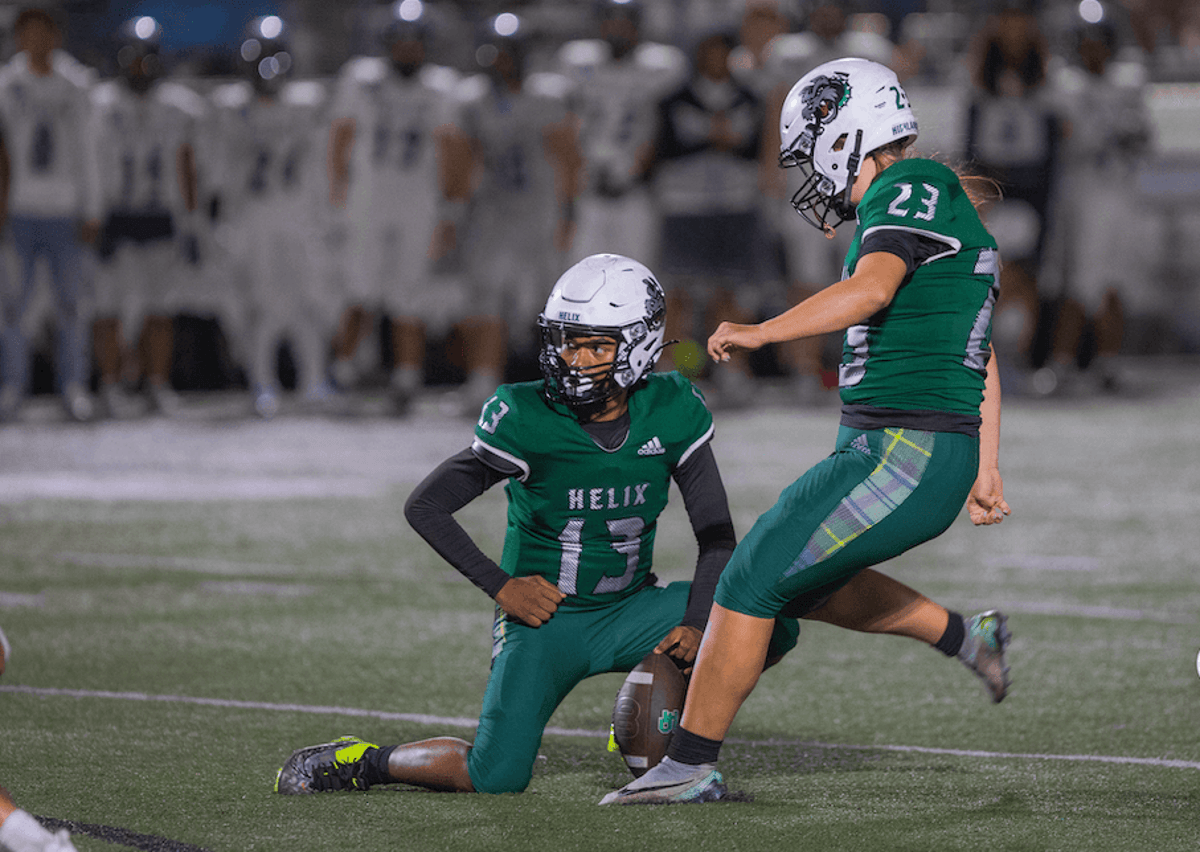 Meet Aubrey Laue, San Diego’s blue blood high school Homecoming hero