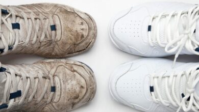 Clean white sneakers so they look brand new with these 7 easy steps